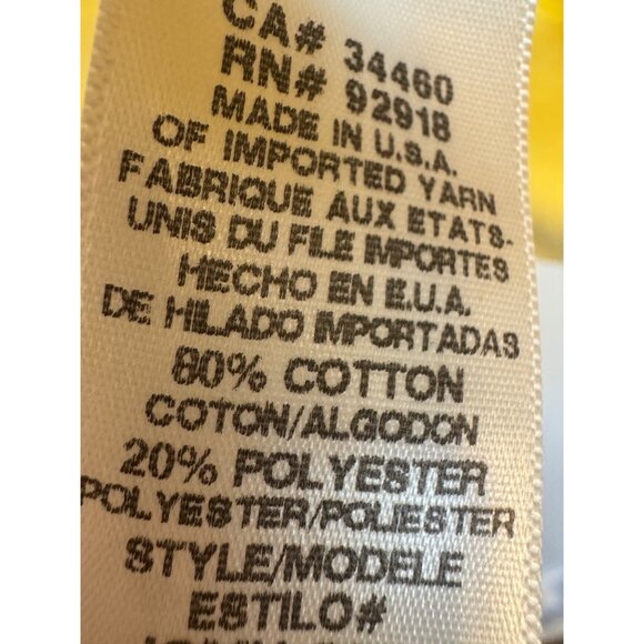 Vintage Y2K Juicy Couture Velour Hoodie Women’s Small Yellow Cotton/Poly Blend - Picture 4 of 6